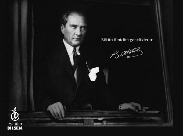 Gazi Mustafa Kemal Atatürk´ü saygıyla anıyoruz.